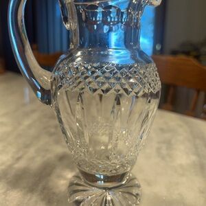 Vintage Waterford Clear Crystal Pitcher